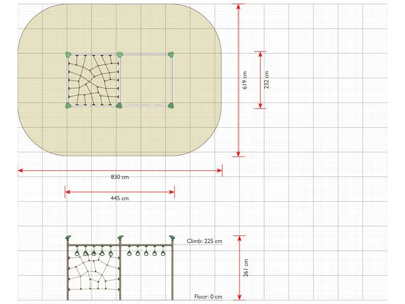Climbing system Manco dimensions Climbing system Manco dimensions